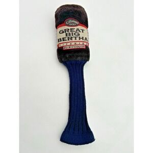 Callaway Golf Club Head Cover Sock Great Big Bertha Sole Plate #7 War Bird